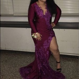 Custom made prom dress (price is negotiable)